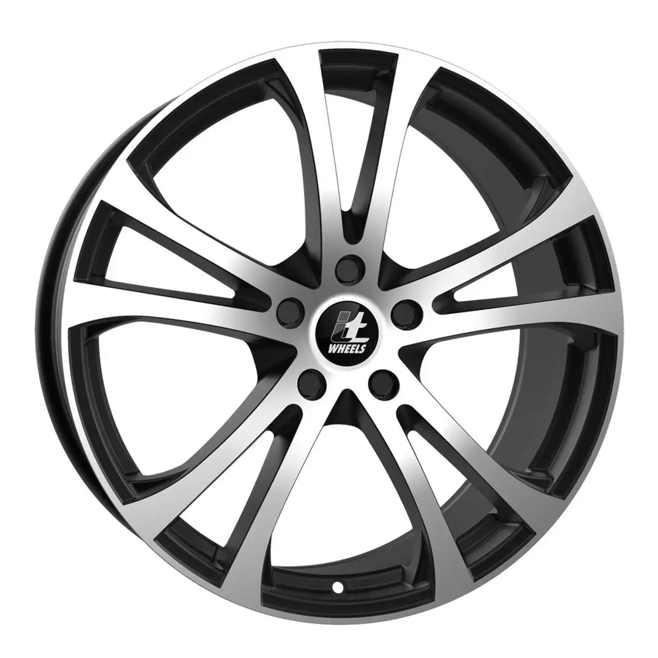 ITWHEELS MICHELLE mattschwarz poliert 8.5Jx20 5x112 ET35