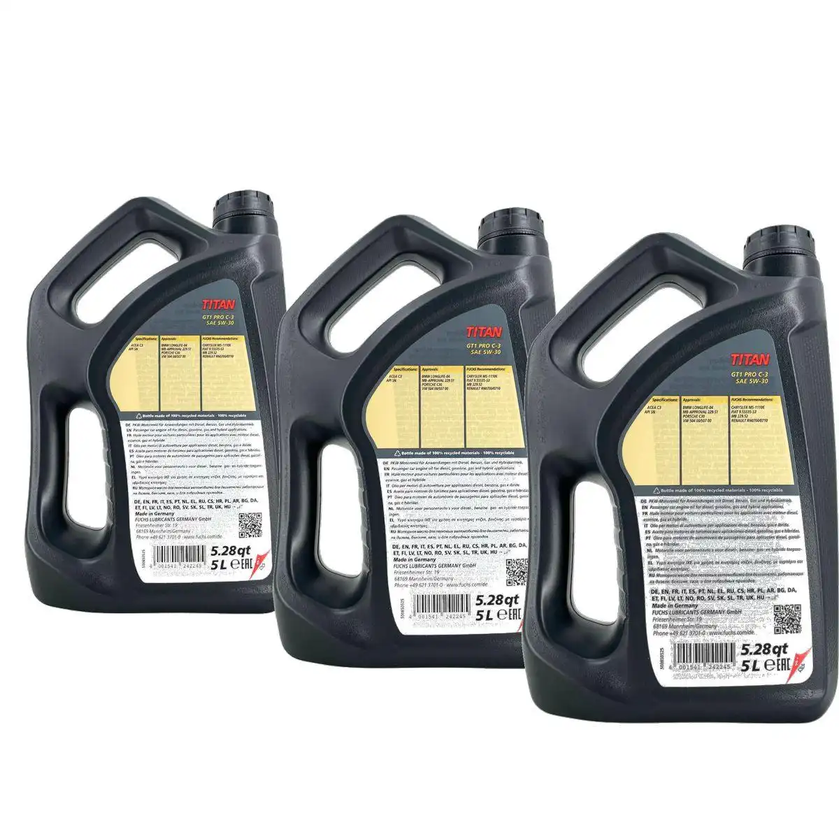 Fuchs Titan GT1 PRO C-3 5W-30 3x5 Liter