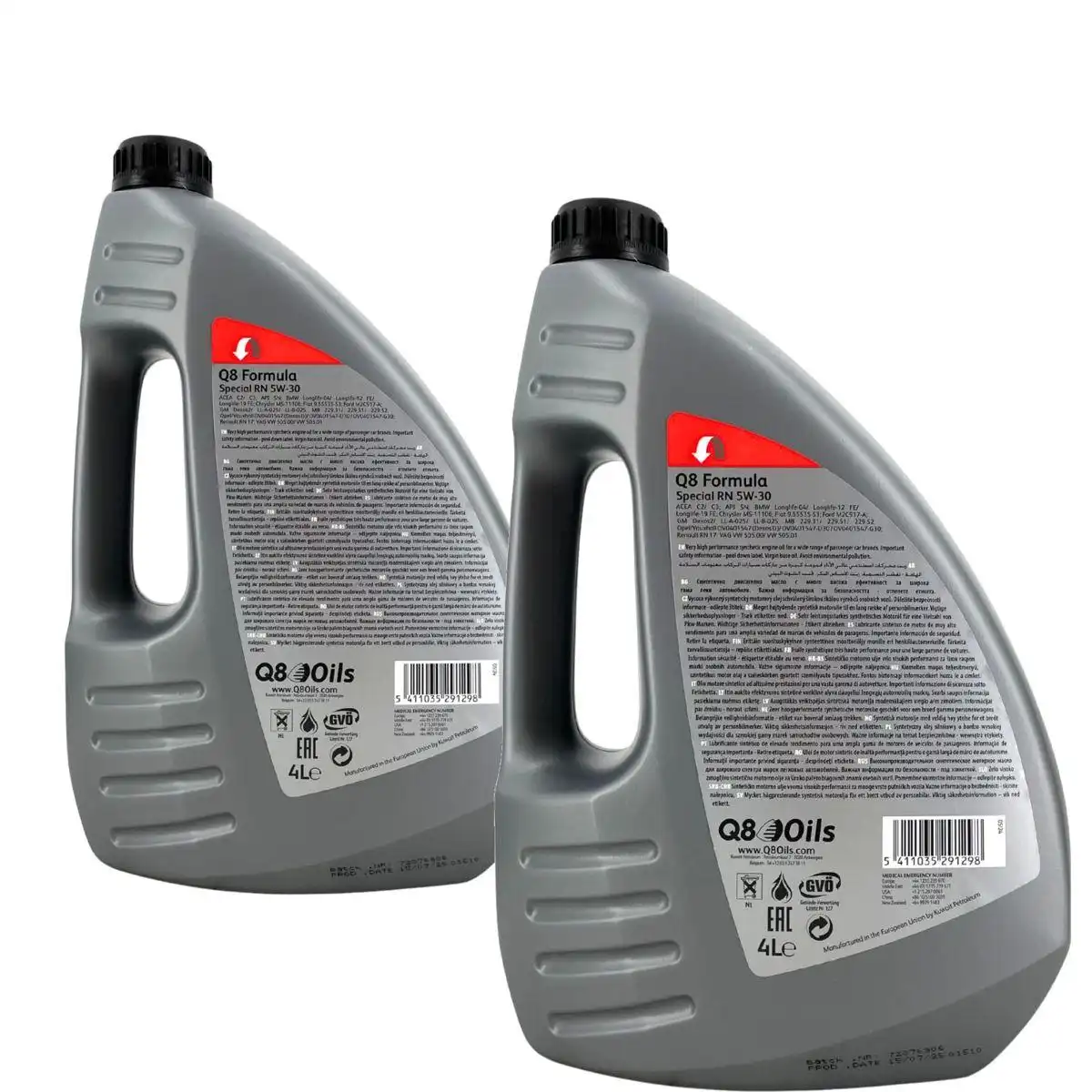 Q8 Formula Special RN 5W-30 2x4 Liter