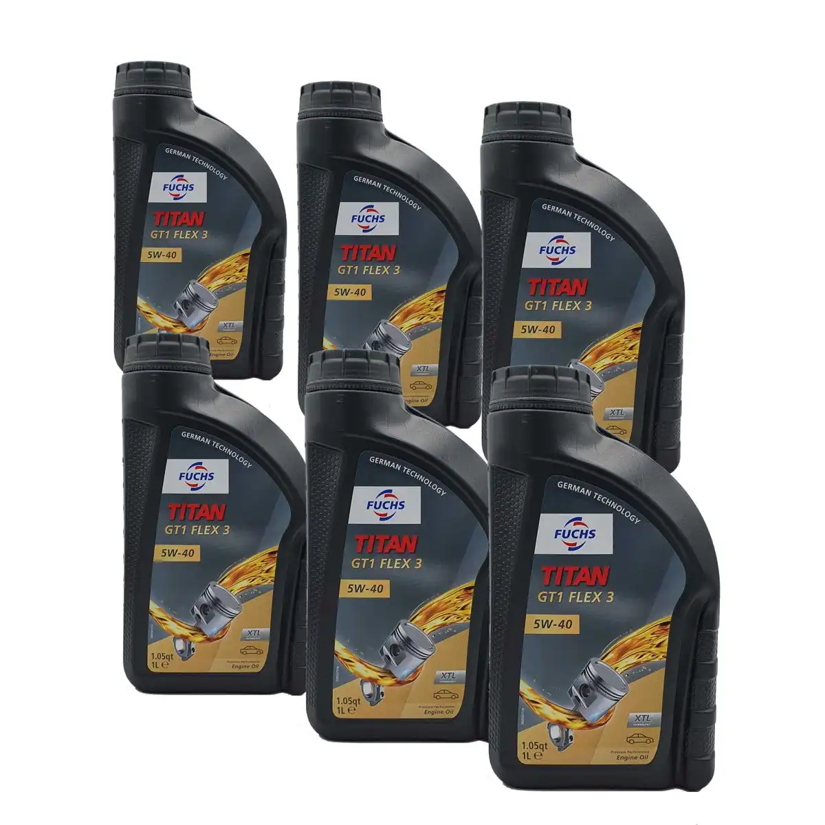 Fuchs Titan GT1 Flex 3 5W-40 6x1 Liter
