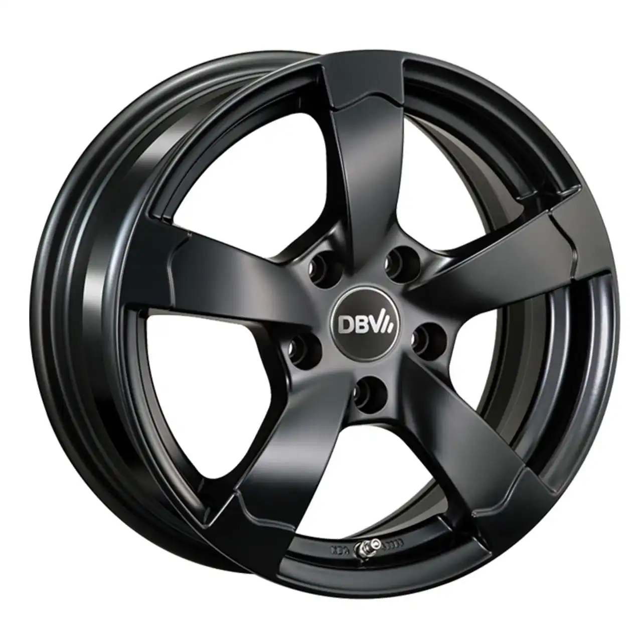 DBV TORINO II schwarz matt 7.0Jx16 5x114.3 ET40