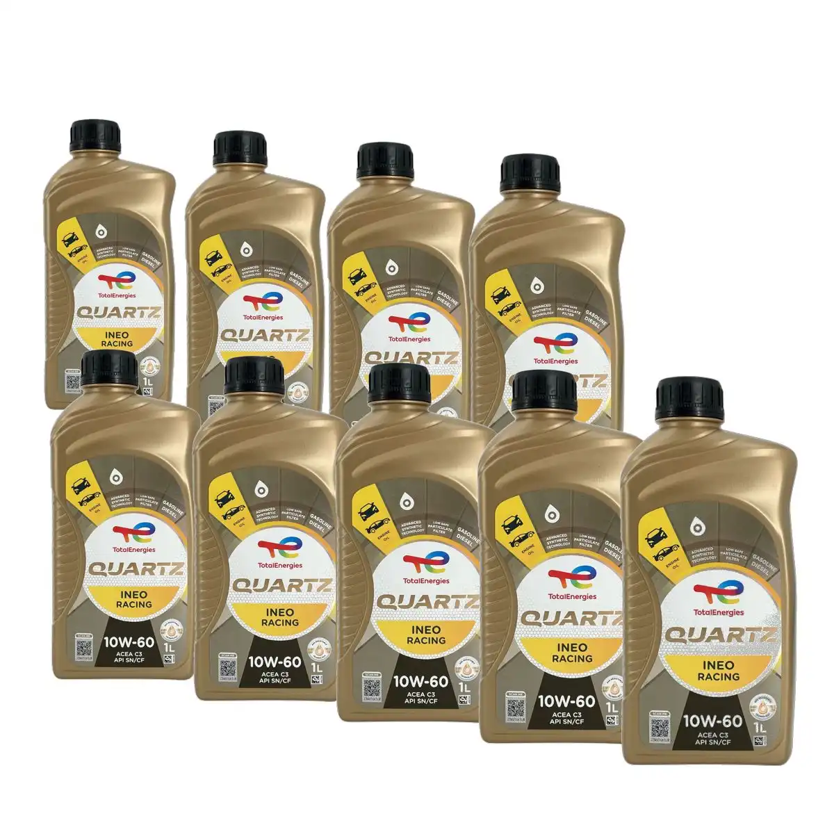 Total Quartz Ineo Racing 10W-60 9x1 Liter
