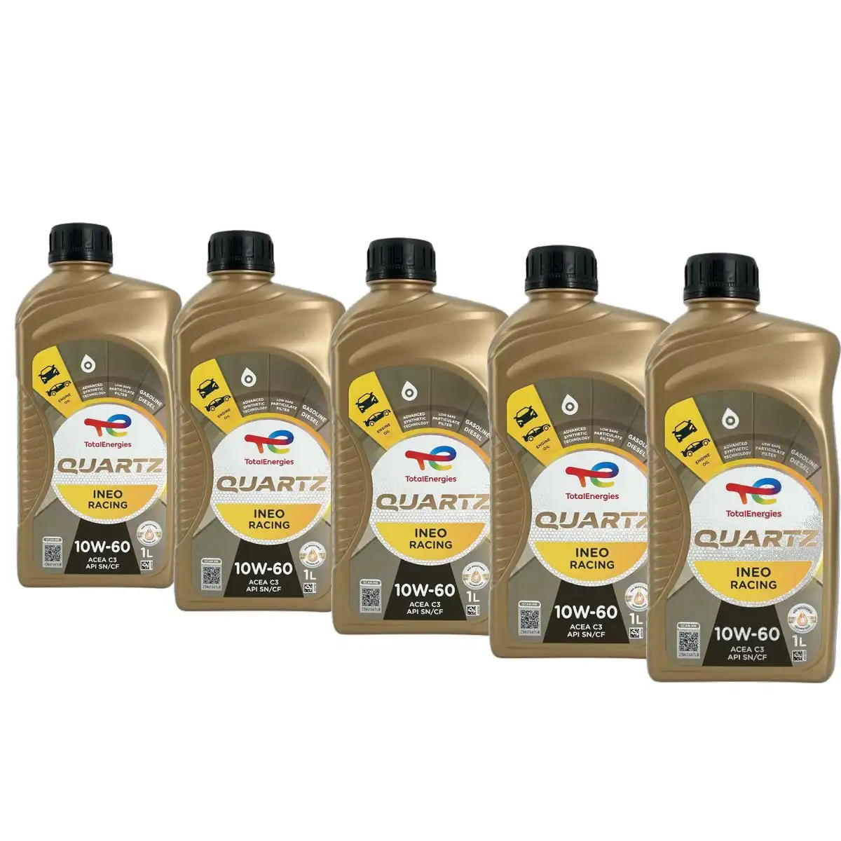Total Quartz Ineo Racing 10W-60 5x1 Liter