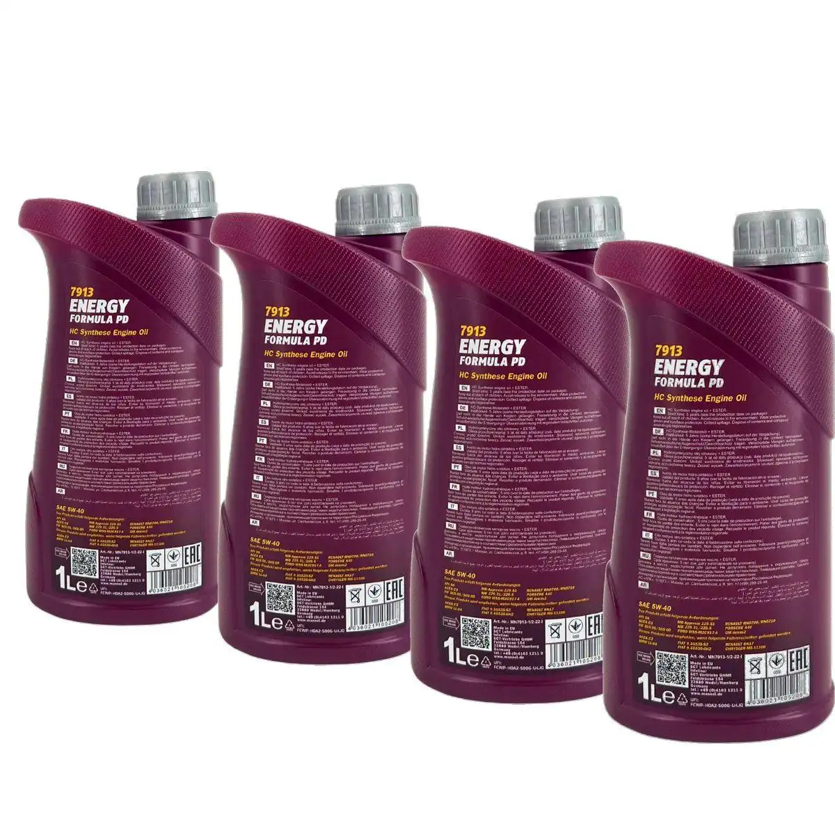 Mannol Energy Formula PD 5W-40 4x1 Liter