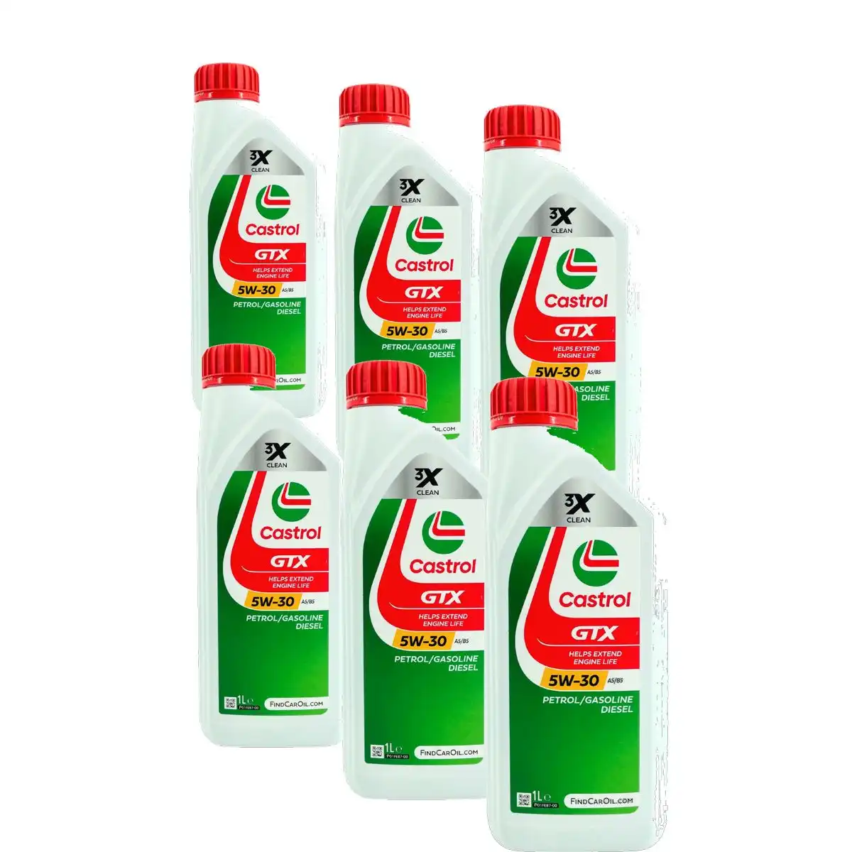 Castrol GTX 5W-30 A5/B5 6x1 Liter