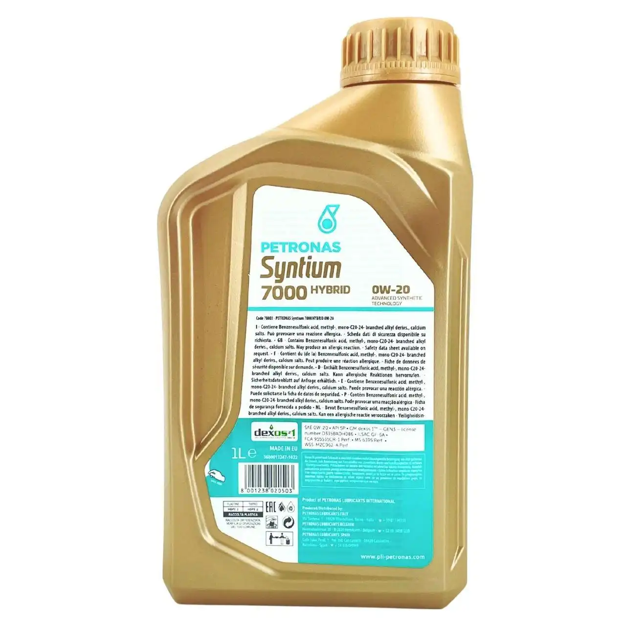 Petronas Syntium 7000 Hybrid 0W-20 SP 1 Liter