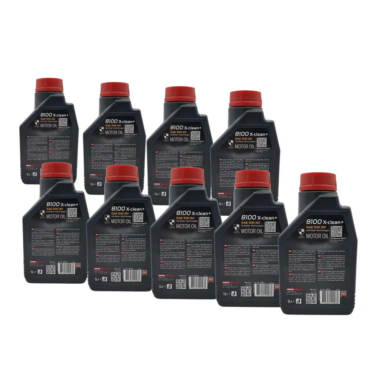 Motul 8100 X-clean+ 5W-30 9x1 Liter