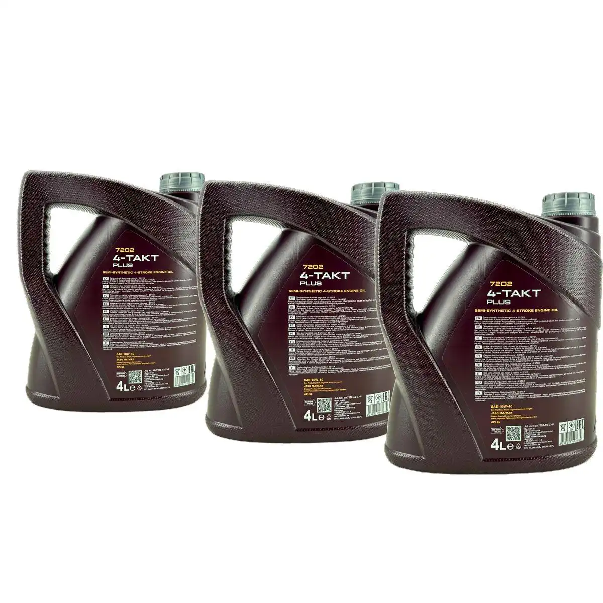 Mannol 4-Takt Plus 10W-40 3x4 Liter