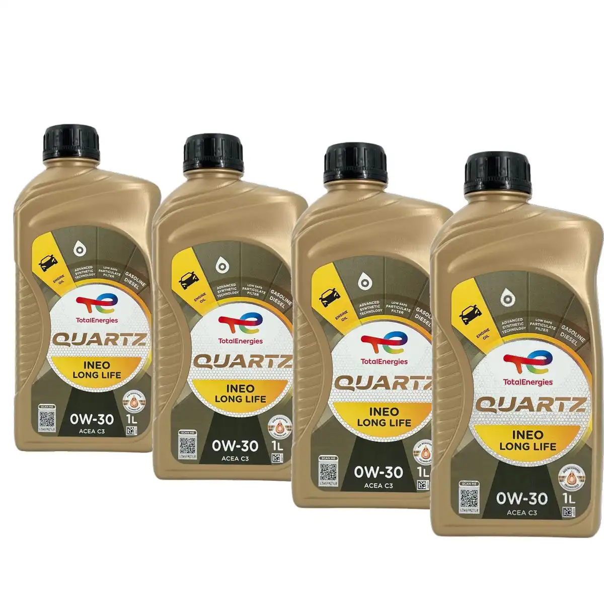 Total Quartz Ineo Long Life 0W-30 4x1 Liter