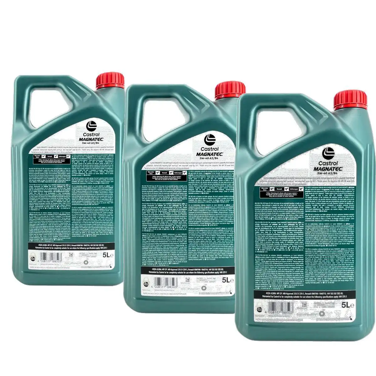 Castrol Magnatec 5W-40 A3/B4 3x5 Liter