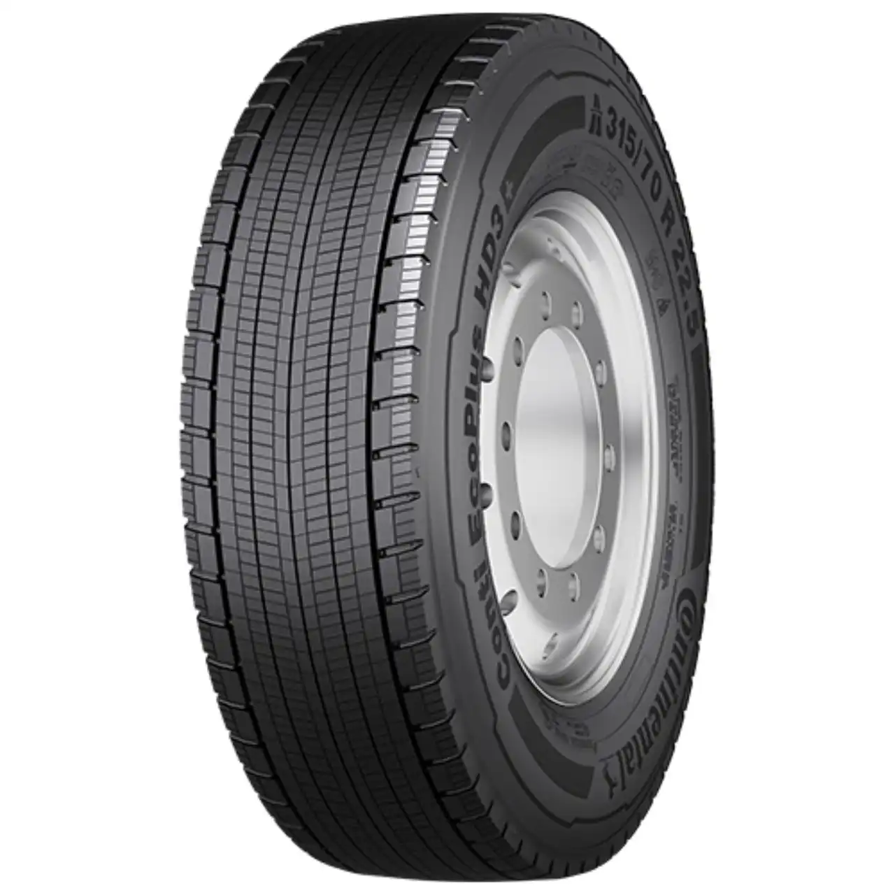 CONTINENTAL 295/55 R 22.5 TL 147/145K CONTI ECOPLUS HD3 + 16PR M+S 3PMSF LRH