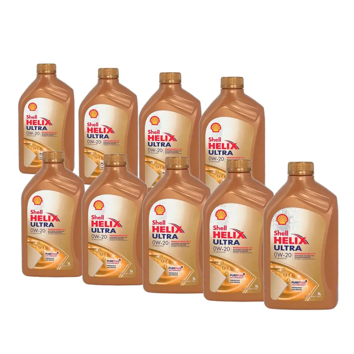 Shell Helix Ultra Professional AV-L 0W-20 9x1 Liter