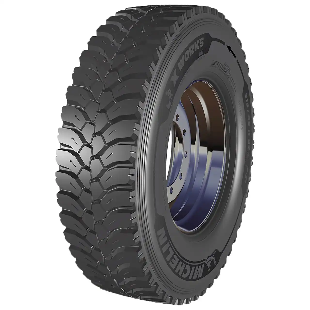 MICHELIN 315/80 R 22.5 TL 156/150K X WORKS HD D M+S 3PMSF RFID