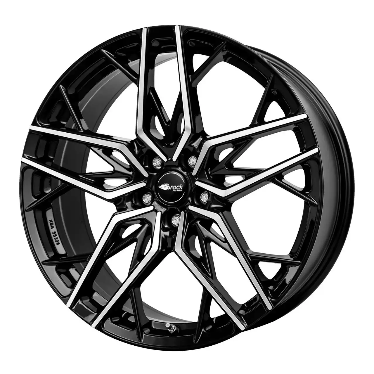 BROCK B44 schwarz glanz voll-poliert (sgvp) 8.5Jx19 5x114 ET40