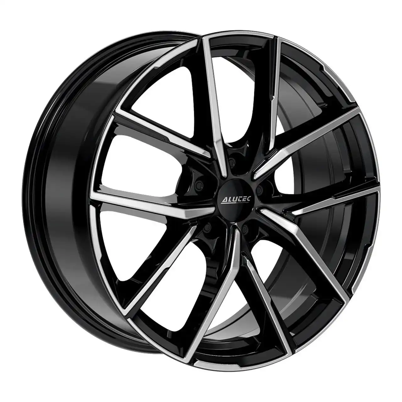 ALUTEC AVELENO X diamantschwarz frontpoliert 8.0Jx18 5x120 ET50