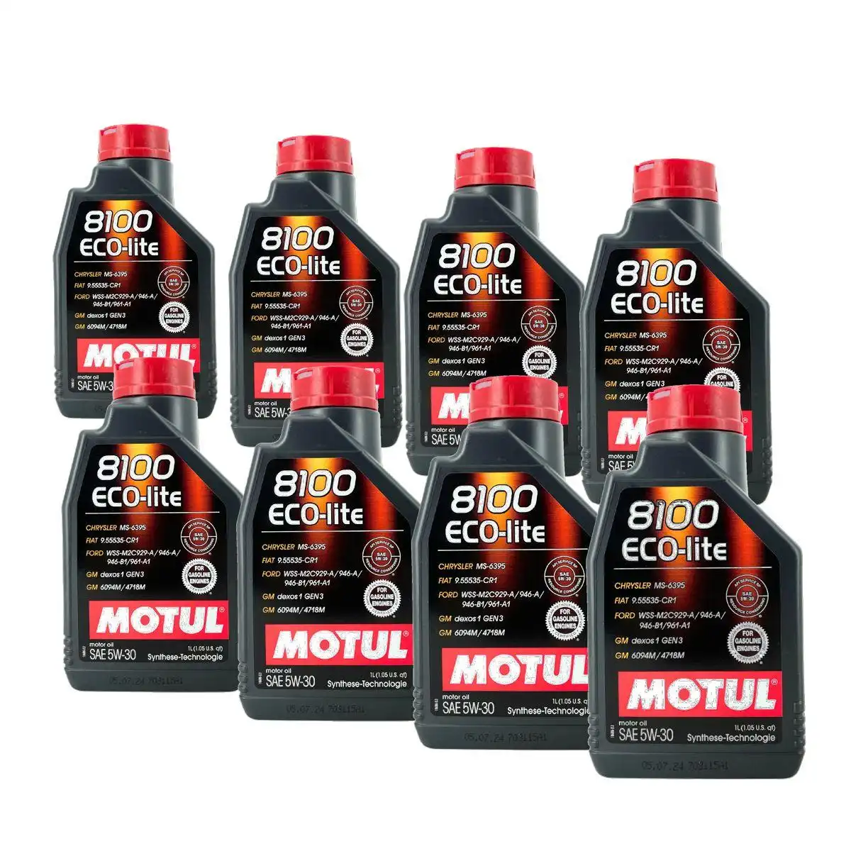 Motul 8100 Eco-lite 5W-30 8x1 Liter