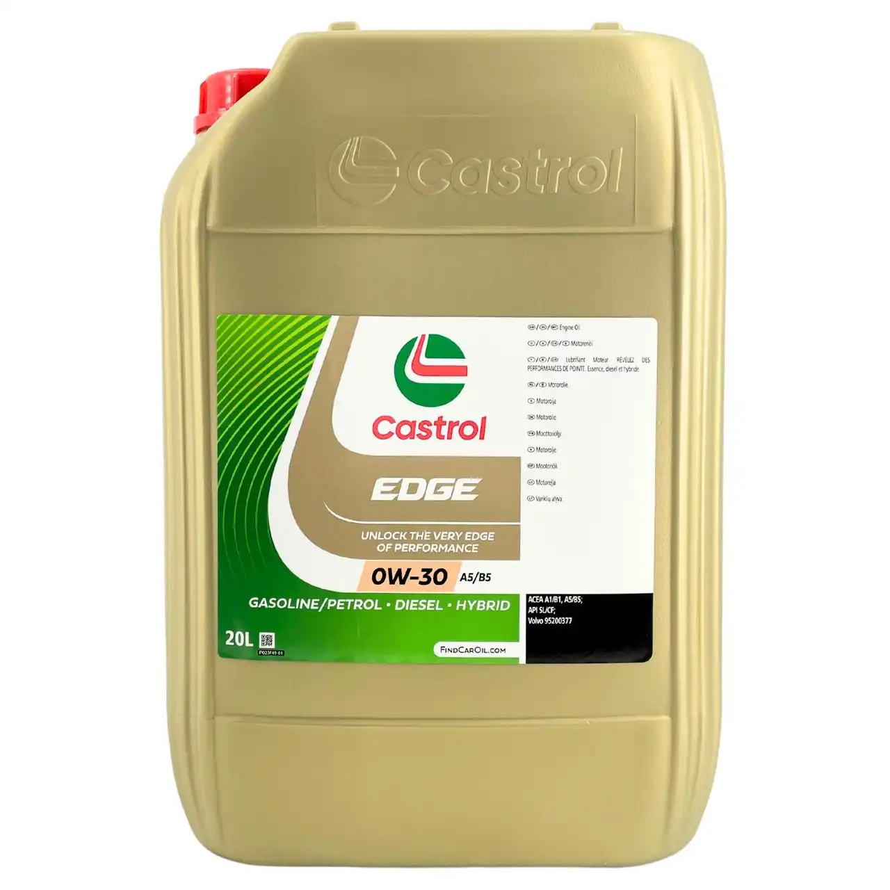Castrol Edge 0W-30 A5/B5 20 Liter