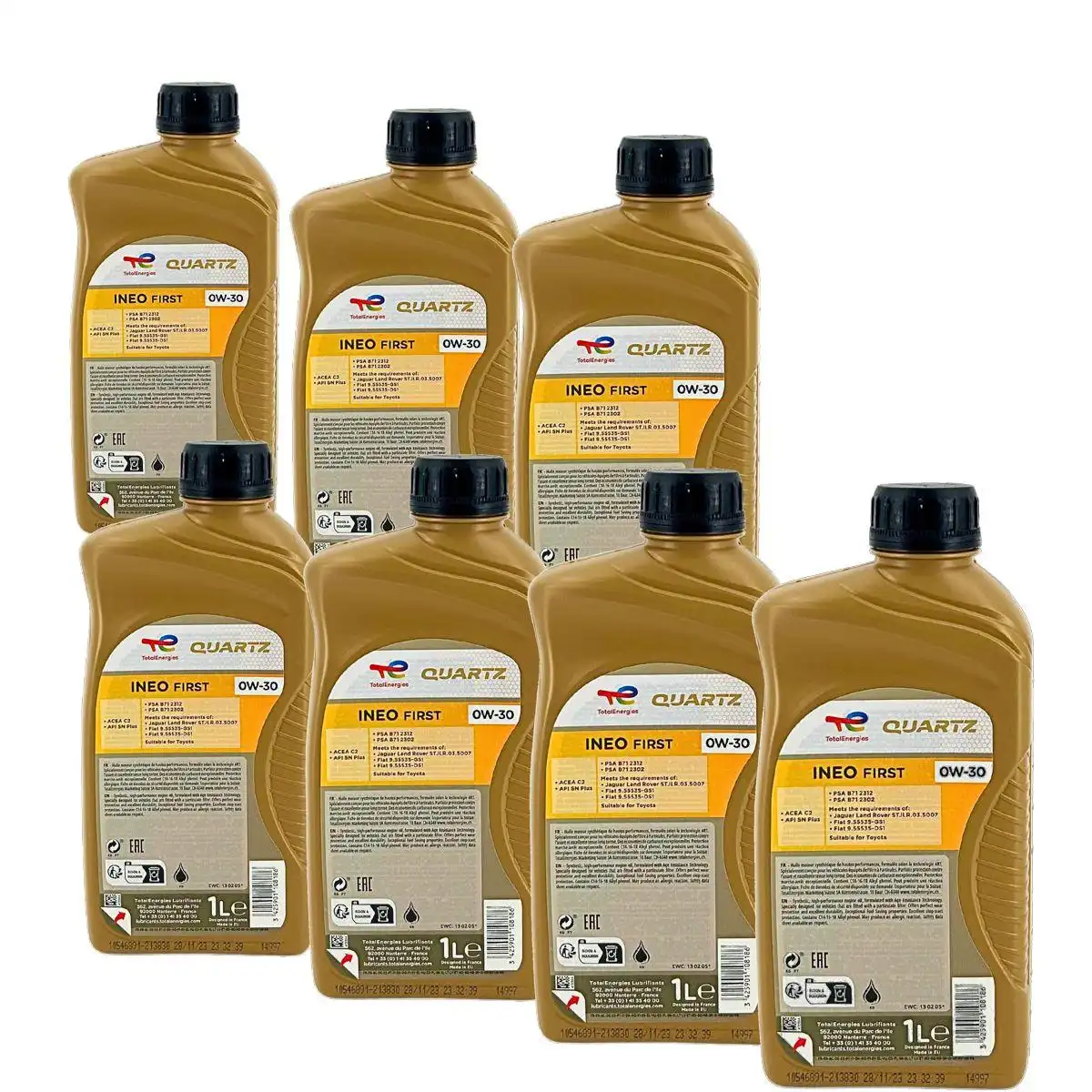 Total Quartz Ineo First 0W-30 7x1 Liter