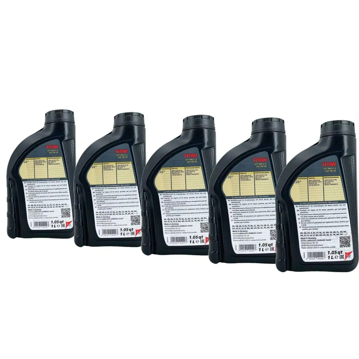 Fuchs Titan GT1 PRO C-3 5W-30 5x1 Liter