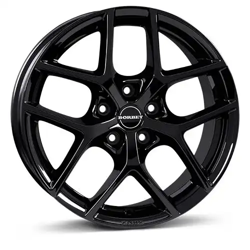 BORBET DESIGN Y black glossy 8.5Jx18 5x114.3 ET38