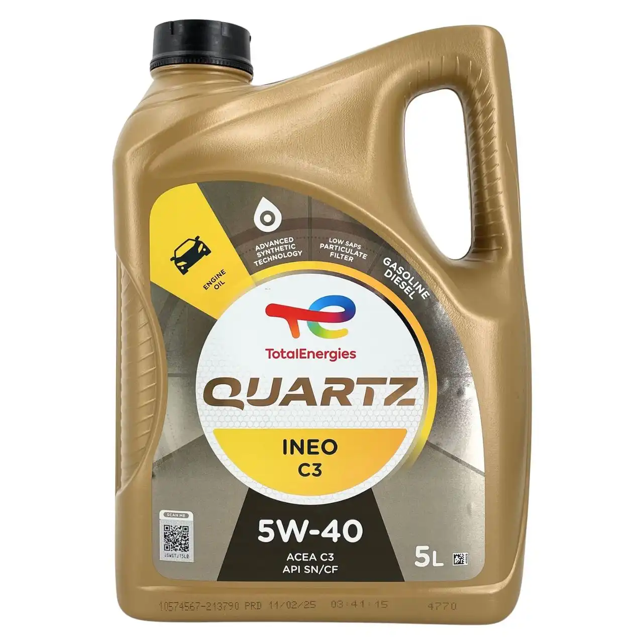 Total Quartz Ineo C3 5W-40 5 Liter