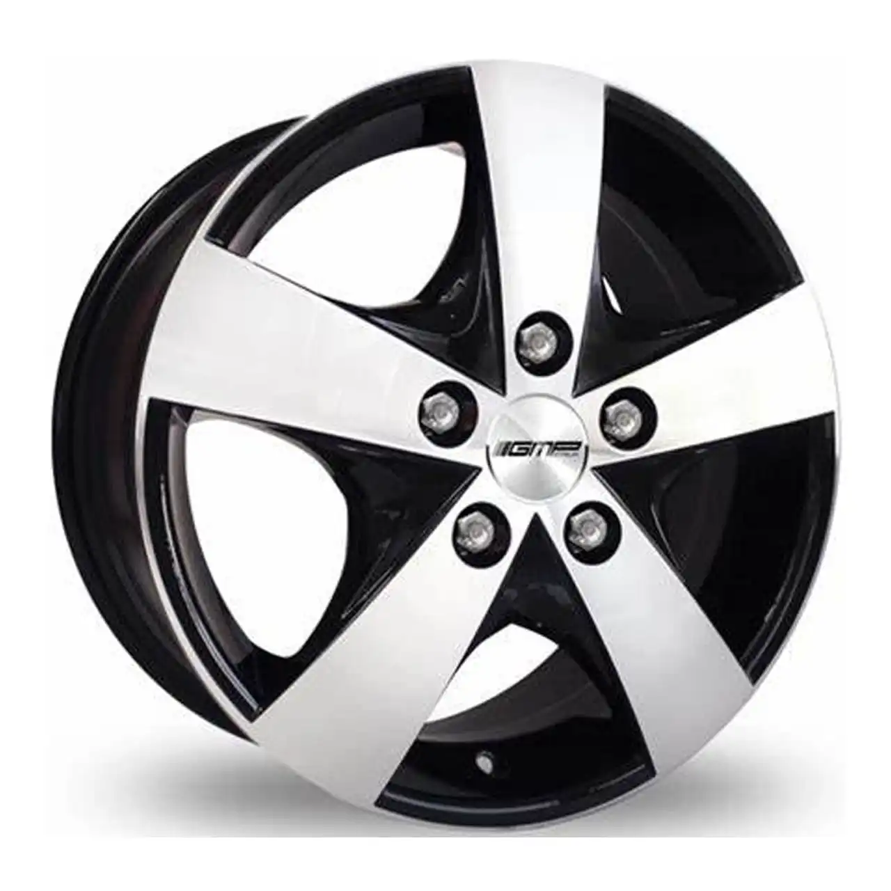 GMP JOB black polished 6.5Jx16 5x118 ET50