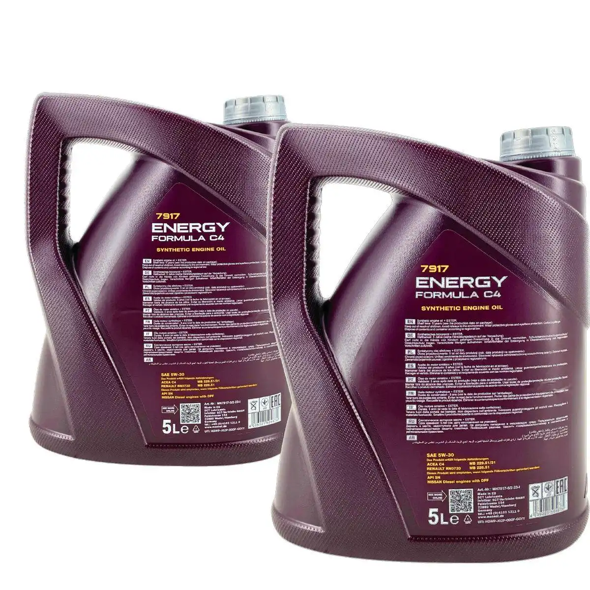 Mannol Energy Formula C4 5W-30 2x5 Liter