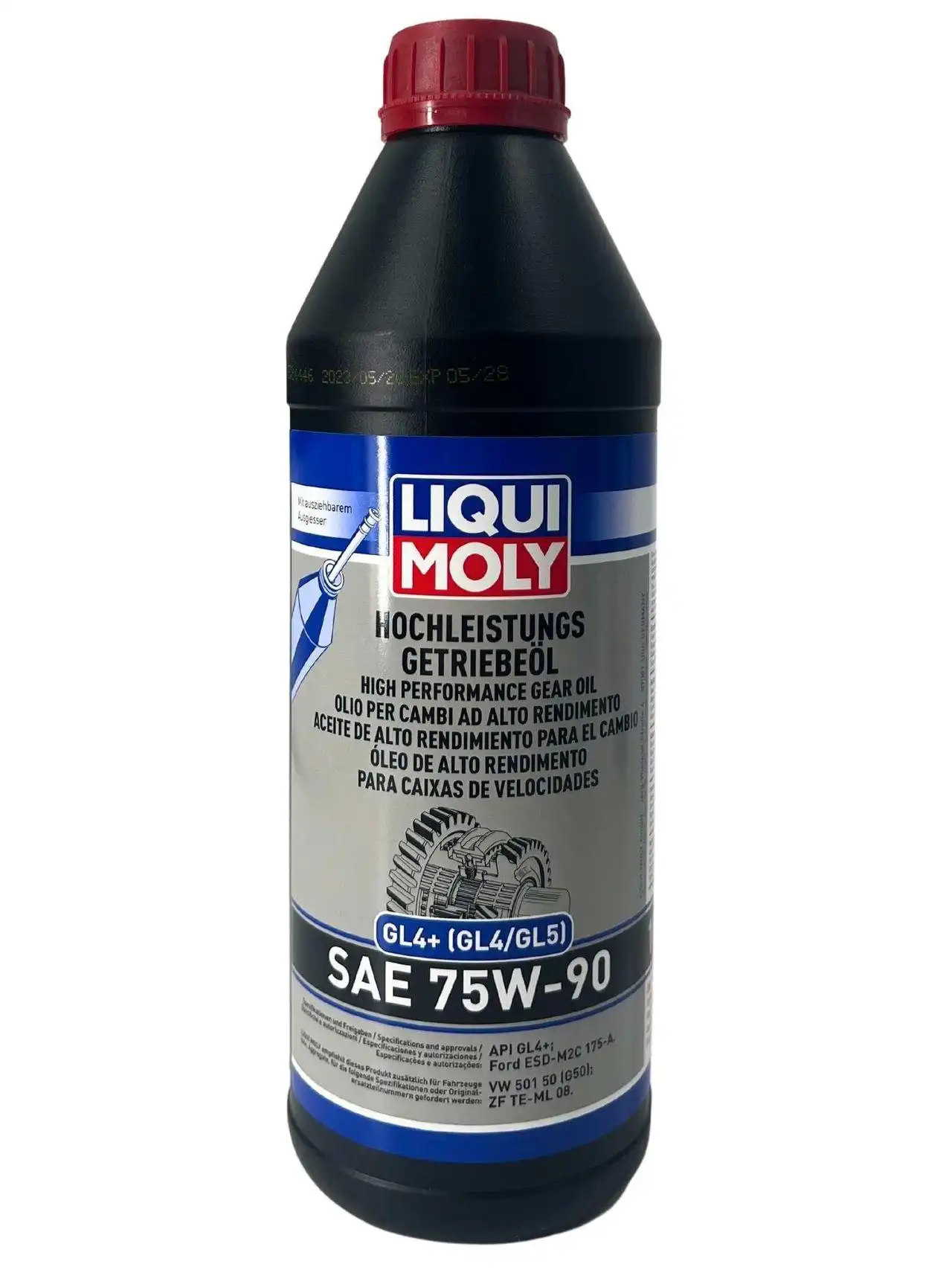 Liqui Moly Hochleistungs-Getriebeöl (GL4+) SAE 75W-90 1 Liter