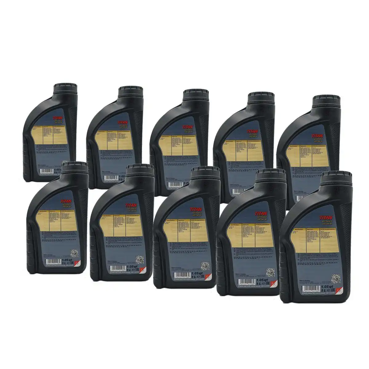 Fuchs Titan GT1 Flex 3 5W-40 10x1 Liter