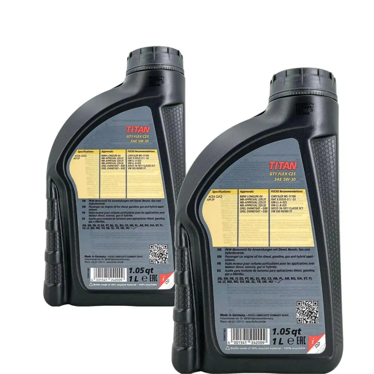 Fuchs Titan GT1 Flex C23 5W-30  2x1 Liter