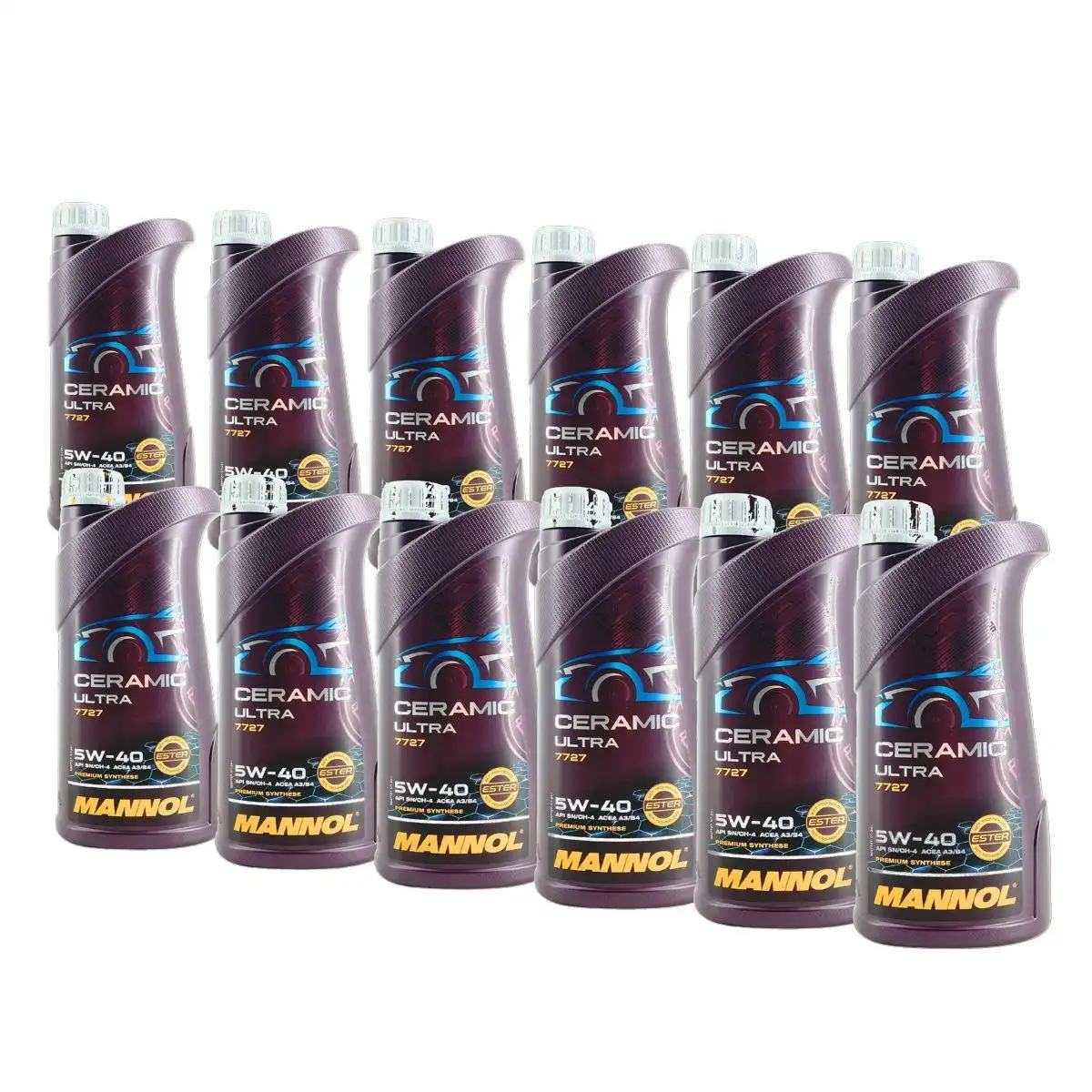 Mannol Ceramic Ultra 5W-40 12x1 Liter