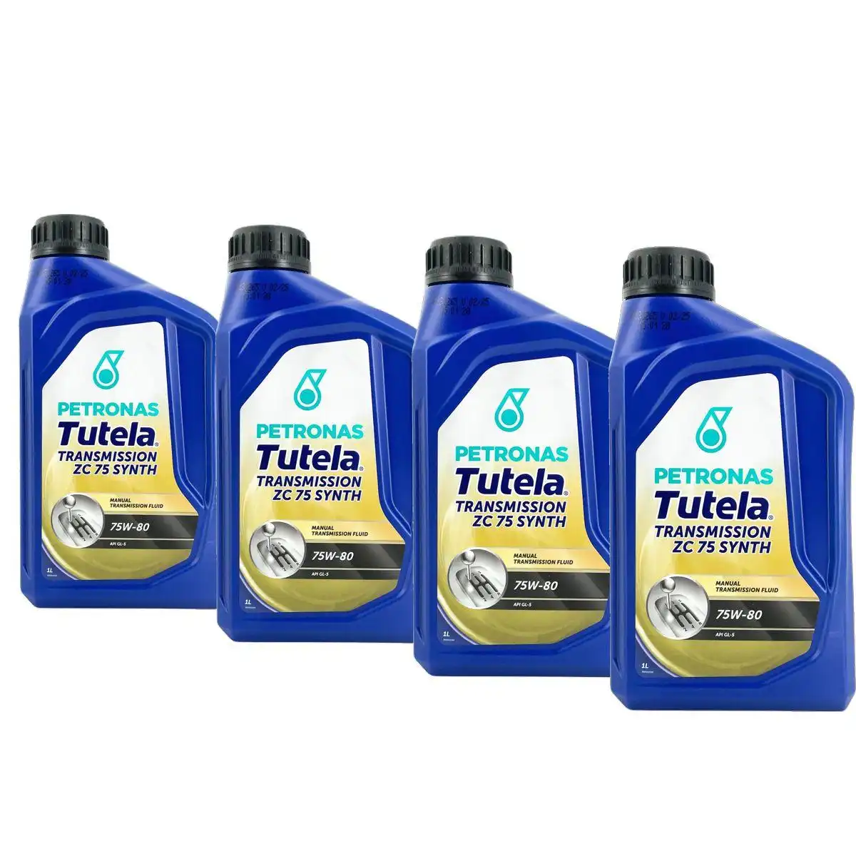 Petronas Tutela Transmission ZC 75 Synth 75W-80 API GL-5 4x1 Liter