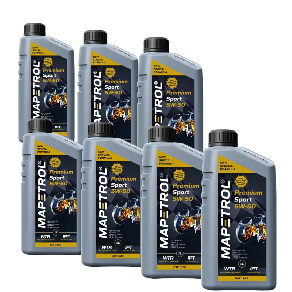 Mapetrol Premium Sport 5W-50 7x1 Liter