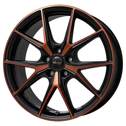 BROCK B40 black orange matt 8.0Jx19 5x112 ET40