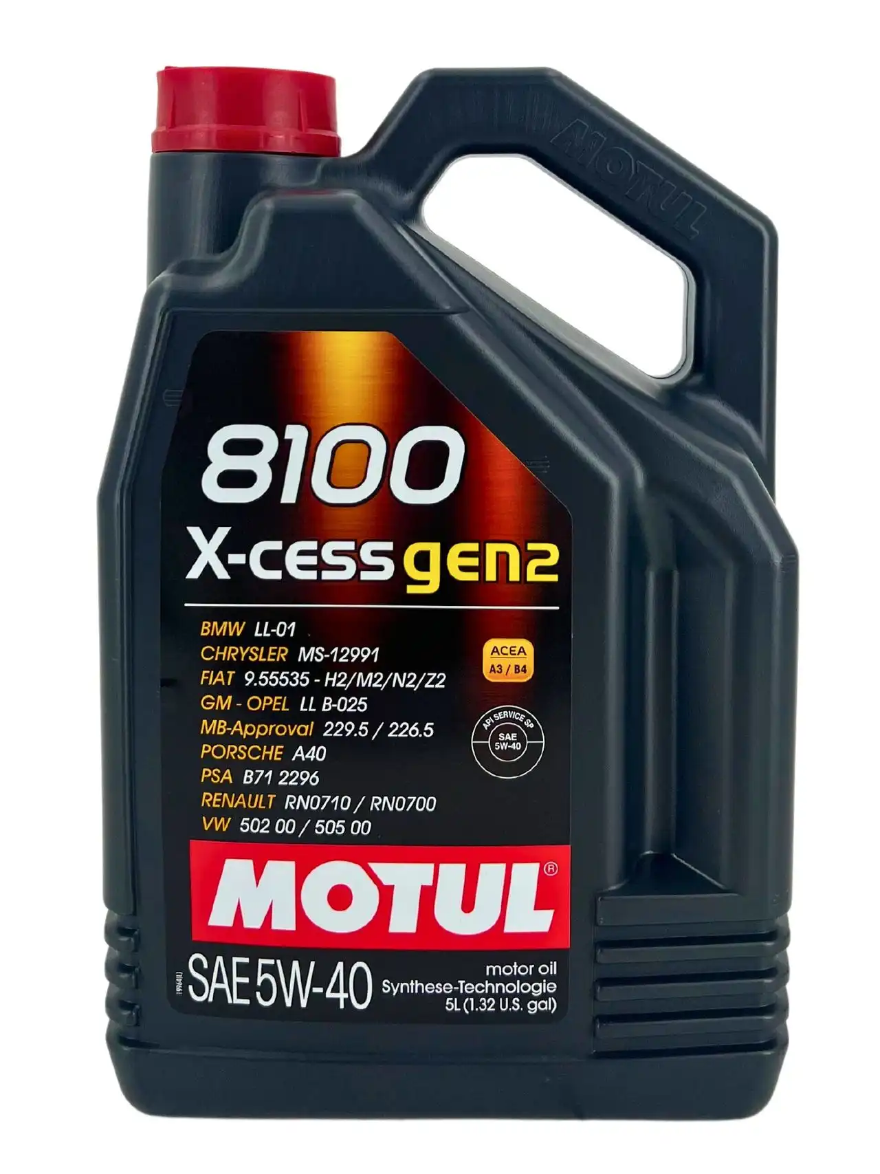 Motul 8100 X-cess GEN2 5W-40 5 Liter