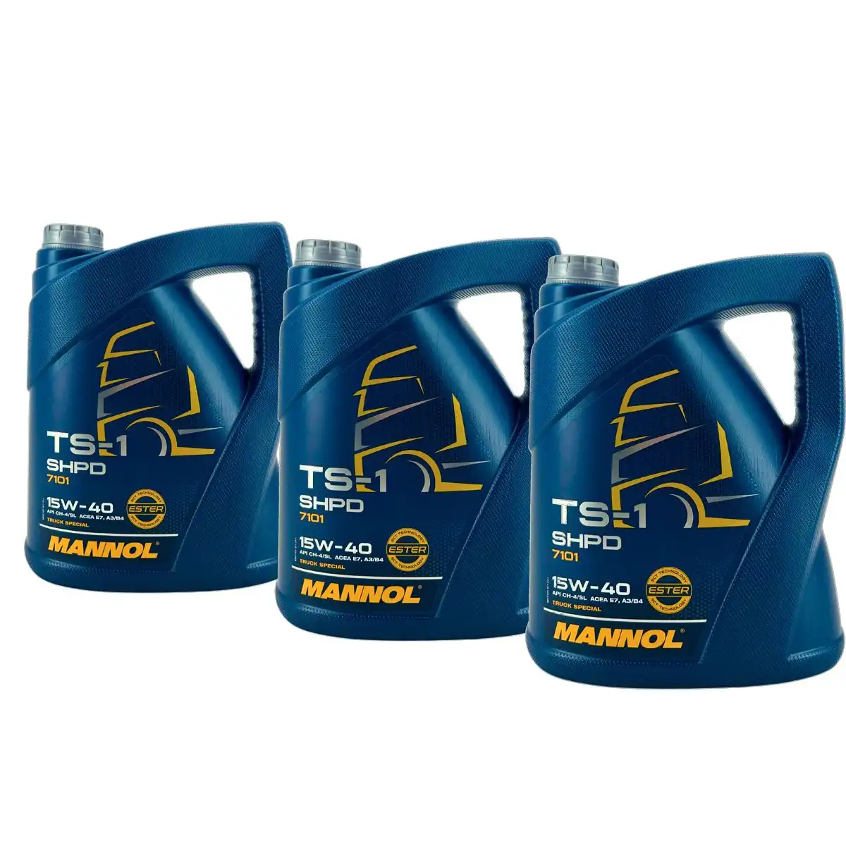Mannol TS-1 SHPD 15W-40 3x5 Liter