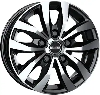 MAK LOAD 5 black mirror 6.5Jx15 5x118 ET55