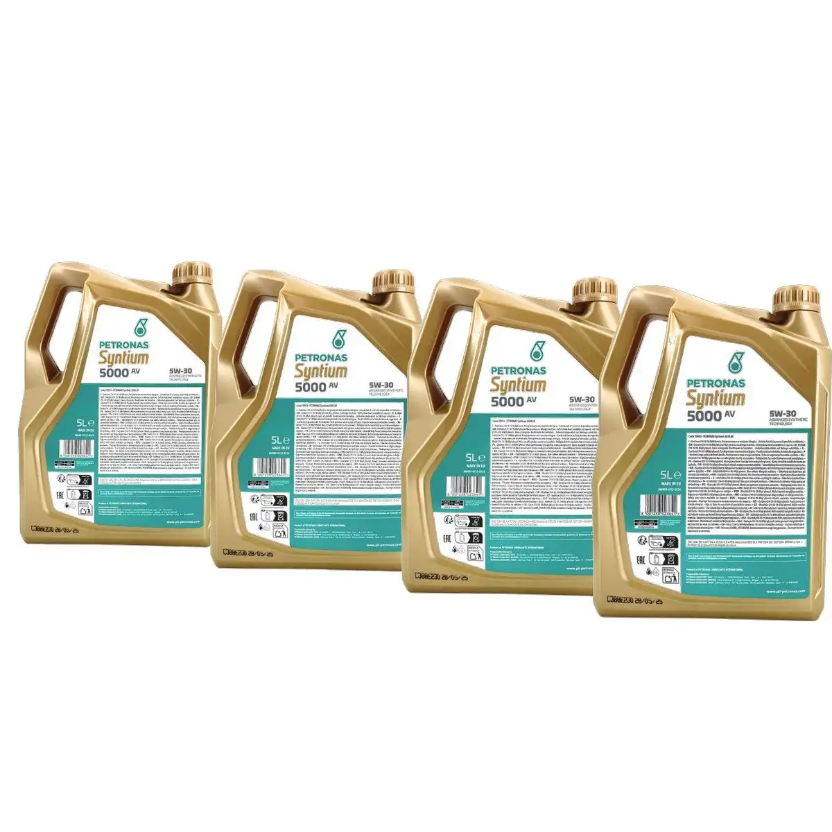 Petronas Syntium 5000 AV 5W-30 SN 4x5 Liter