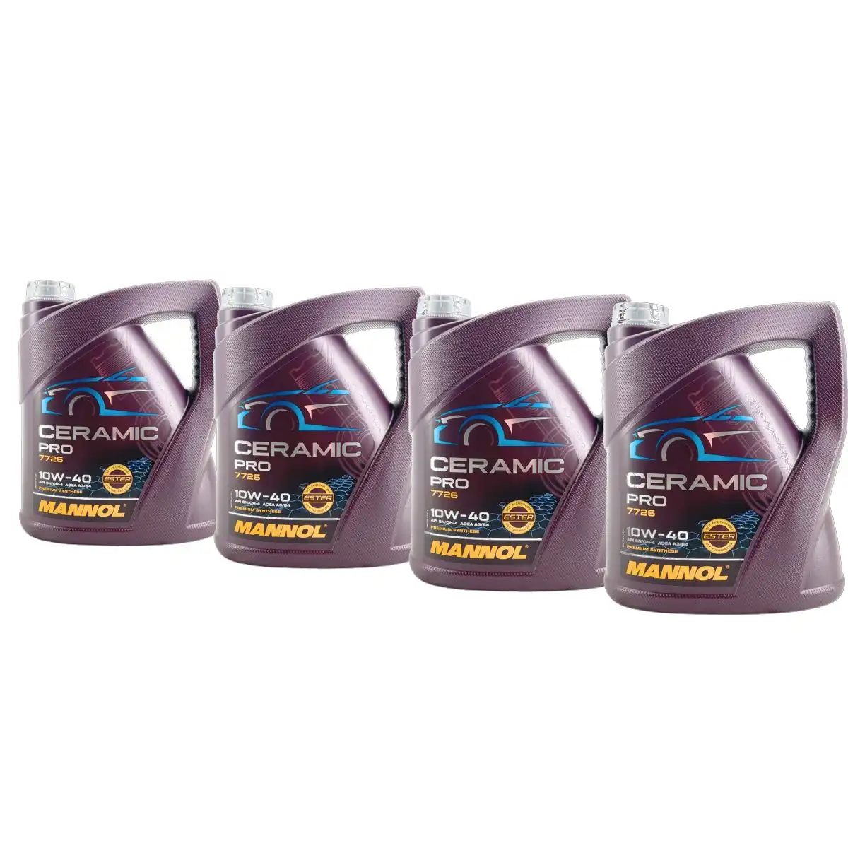 Mannol Ceramic Pro 10W-40 4x4 Liter