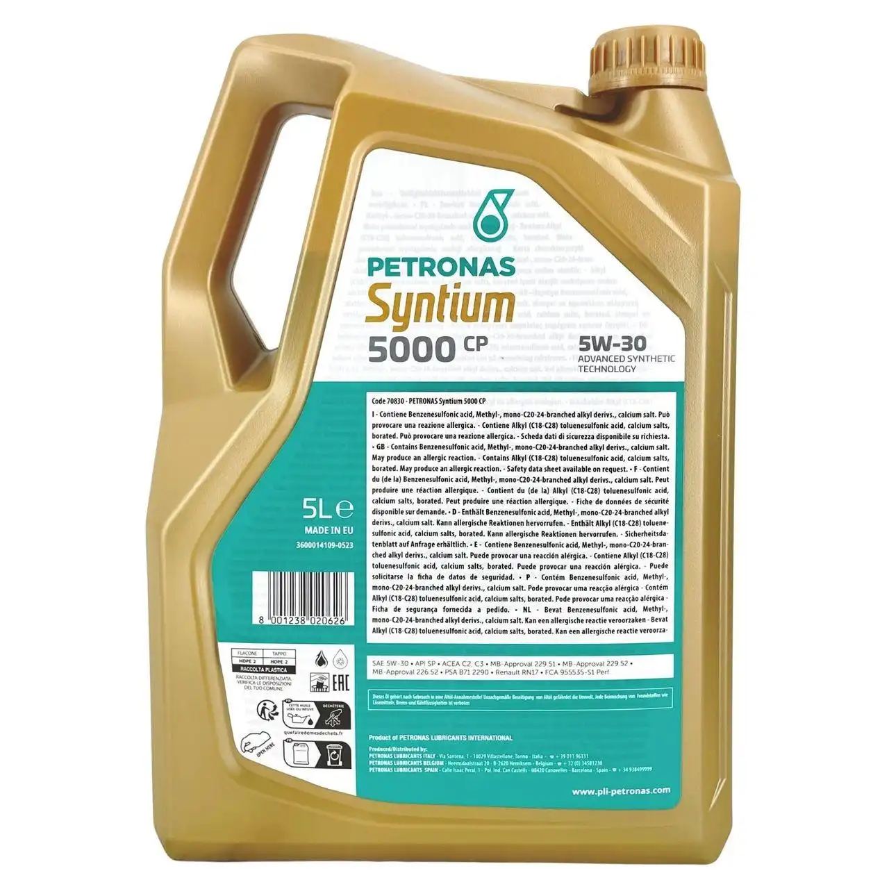 Petronas Syntium Prime CP 5W-30 5 Liter