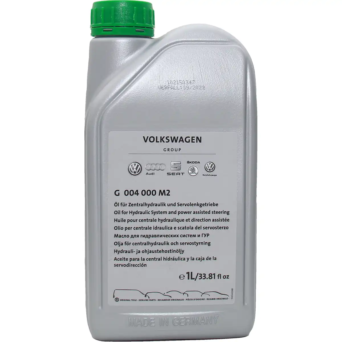 VW Original Hydrauliköl G004000M2 2x1 Liter