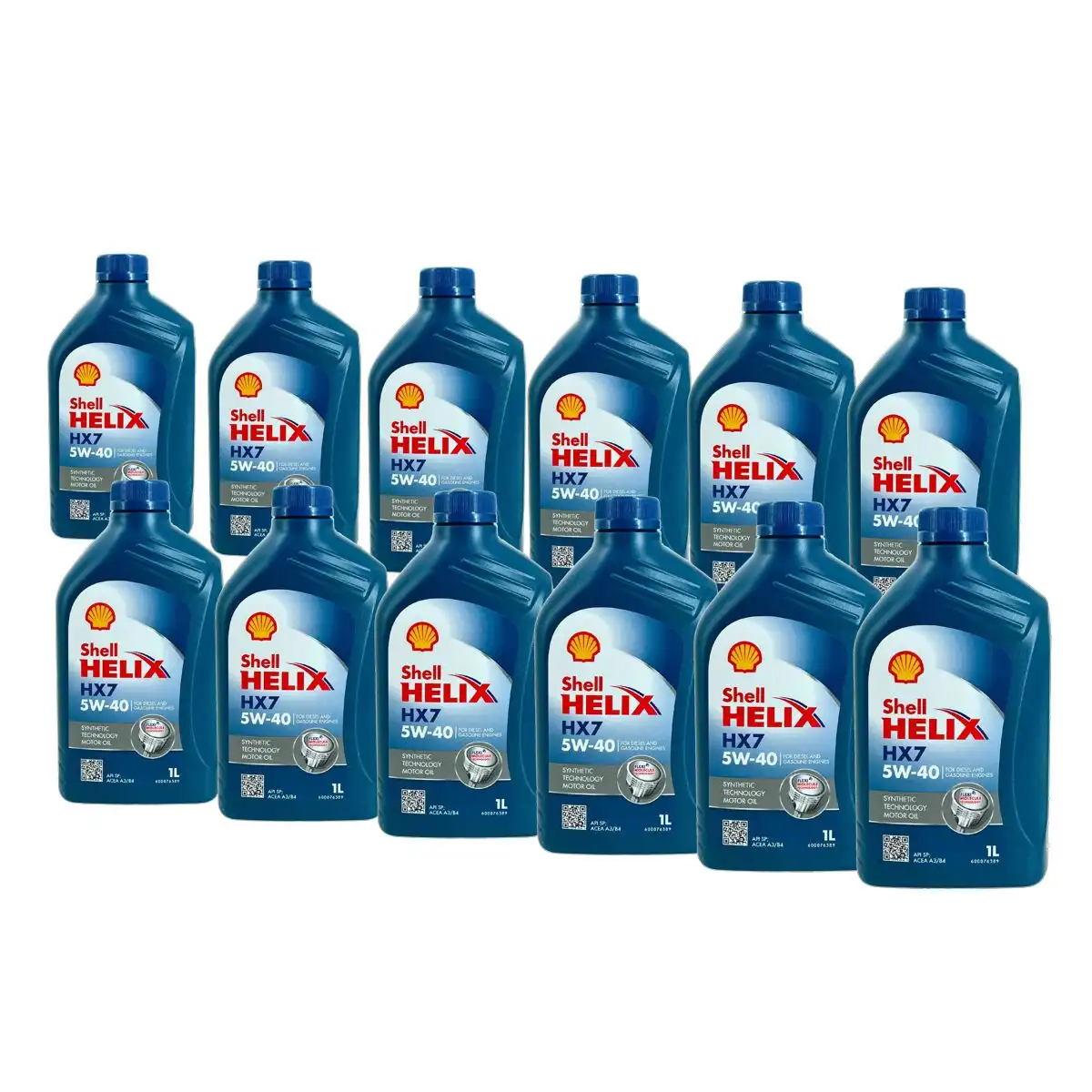 Shell Helix HX7 5W-40 12x1 Liter
