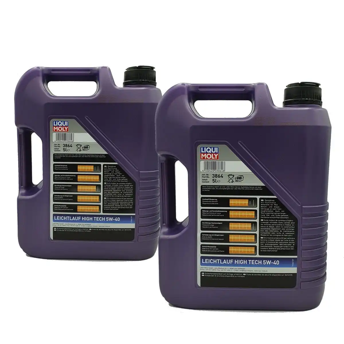 Liqui Moly Leichtlauf High Tech 5W-40 2x5 Liter