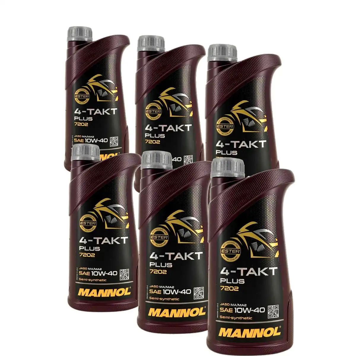 Mannol 4-Takt Plus 10W-40 6x1 Liter
