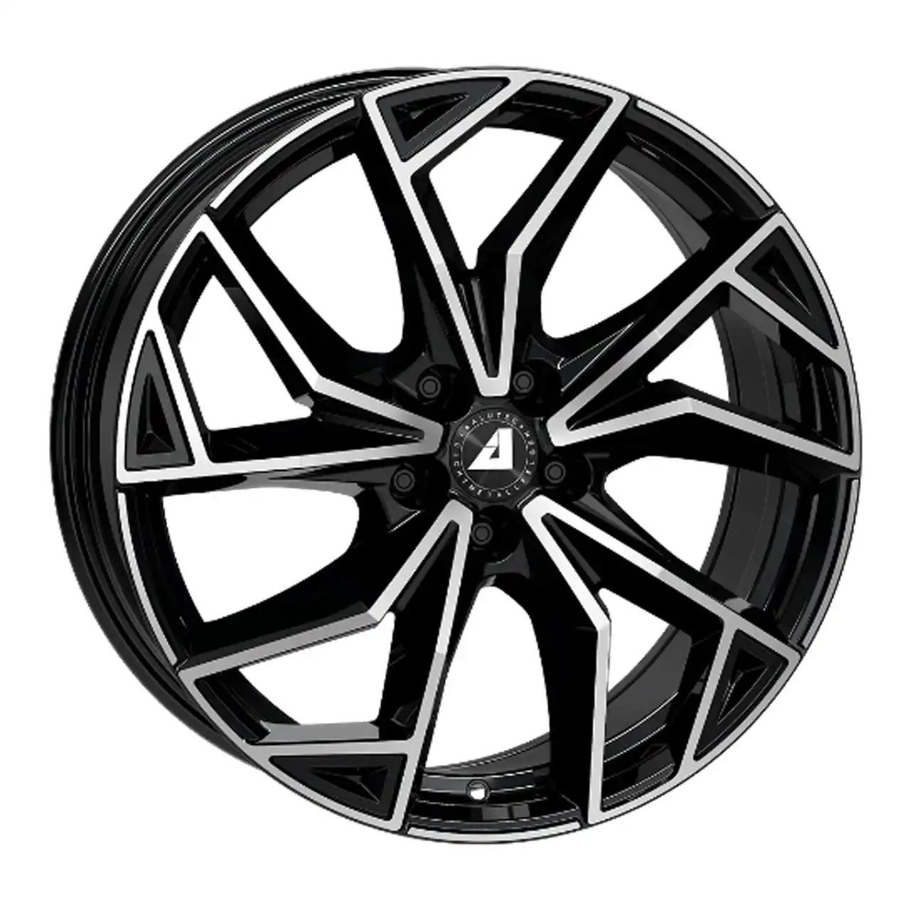 ALUTEC ADX.02 5-LOCH diamantschwarz frontpoliert 7.0Jx17 5x100 ET38