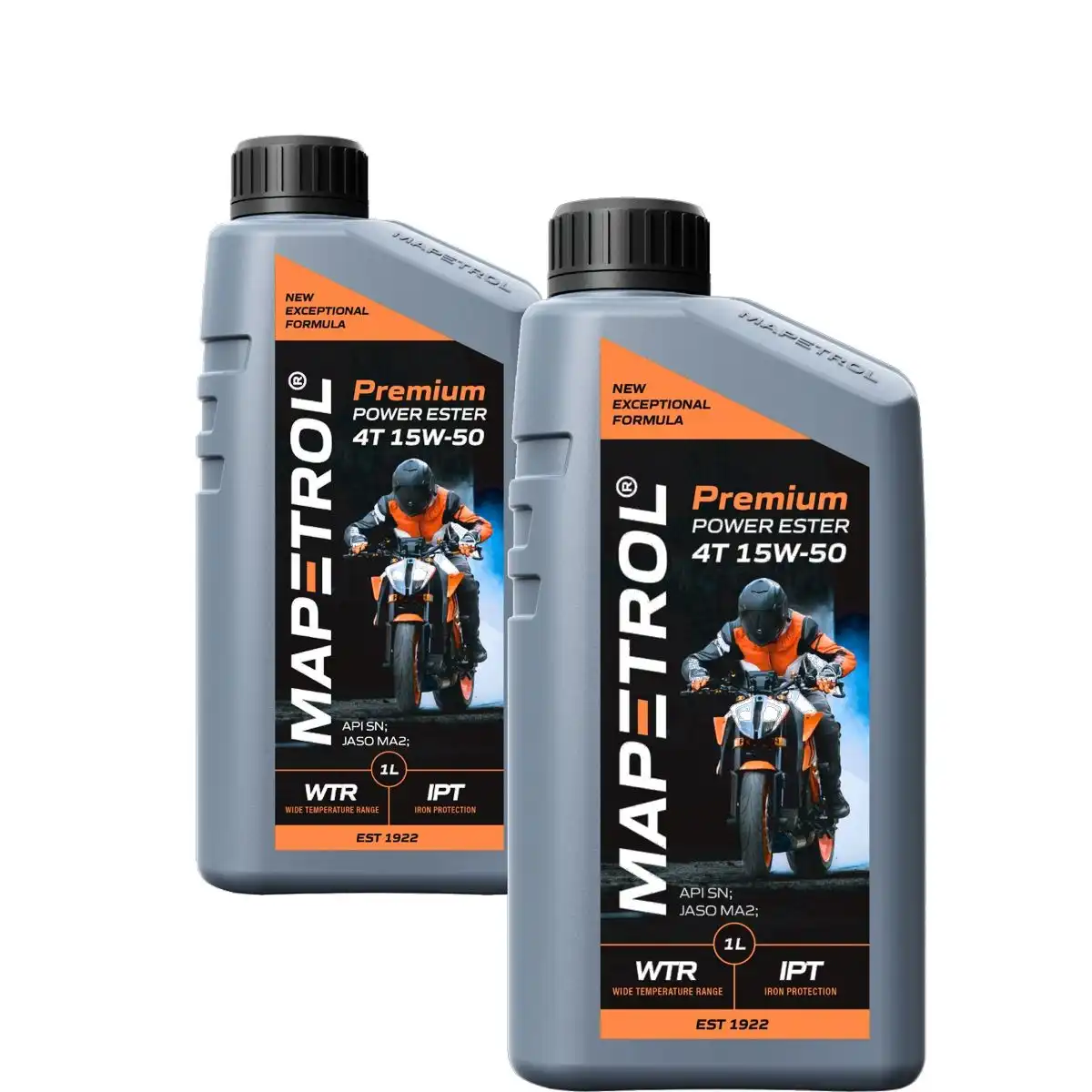 Mapetrol Premium Power Ester 4T 15W-50 2x1 Liter