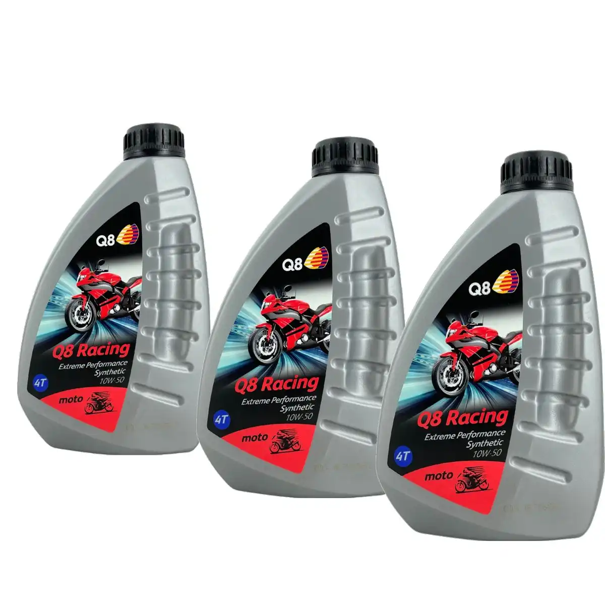 Q8 Racing 4T 10W-50 3x1 Liter
