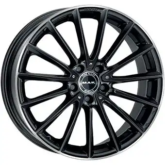 MAK KOMET gloss black mirror ring 9.0Jx19 5x112 ET20