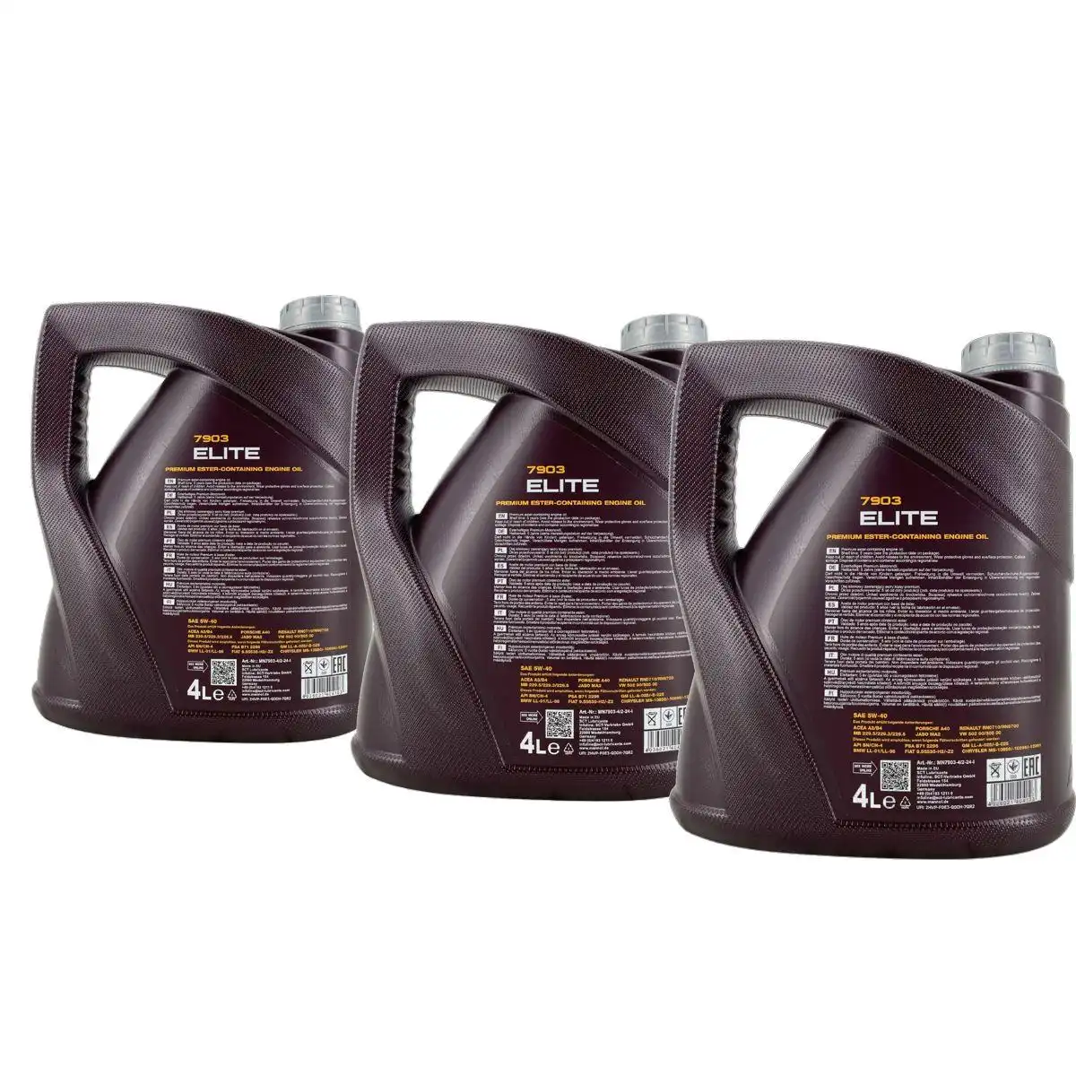 Mannol Elite 5W-40 3x4 Liter