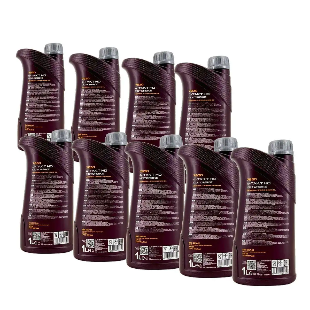 Mannol 4-Takt Motorbike HD 20W-50 9x1 Liter